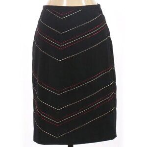 ♡ Ann Taylor Contrast Stitch Skirt